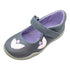 Mooshu Trainers Baby Girls Charcoal Squeaky Stella Mary Jane Shoes 3-4 Baby - SophiasStyle.com